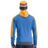 зимняя спортивная куртка Sportful Anima Cardio Wind Jacket синий джинсовый / желтый